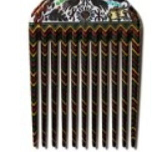 Afropick “Power” design Art Deco Hair Pick